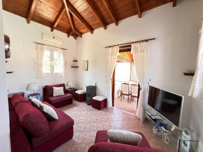 Gavalochori Kreta: Steinvilla mit Gästeapartment in Gavalochori zu verkaufen Haus kaufen